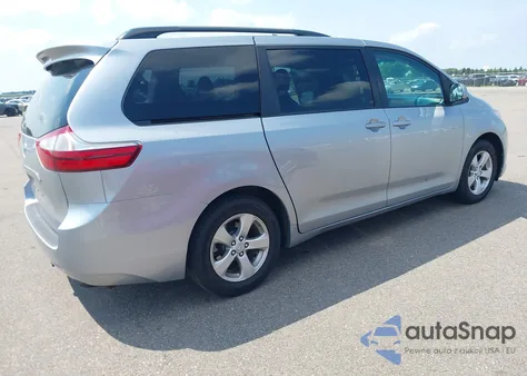 2016 Toyota Sienna Le 8 Passenger из США, поврежденный, VIN 5TDKK3DC7GS750060